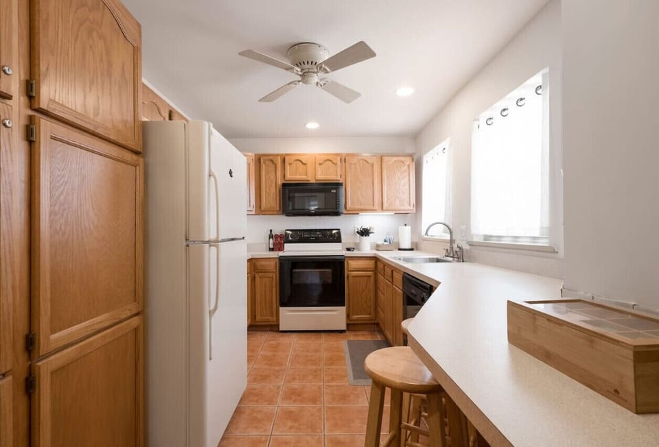 Kitchen space with all amenities