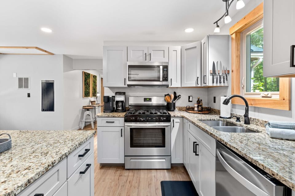 Cook up your favorite memories in this fully equipped kitchen.
