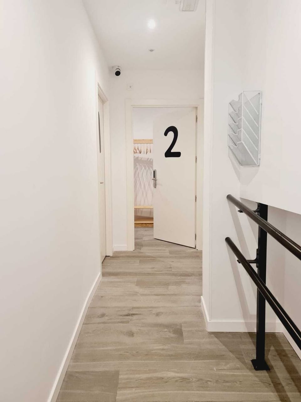 Interior entrance