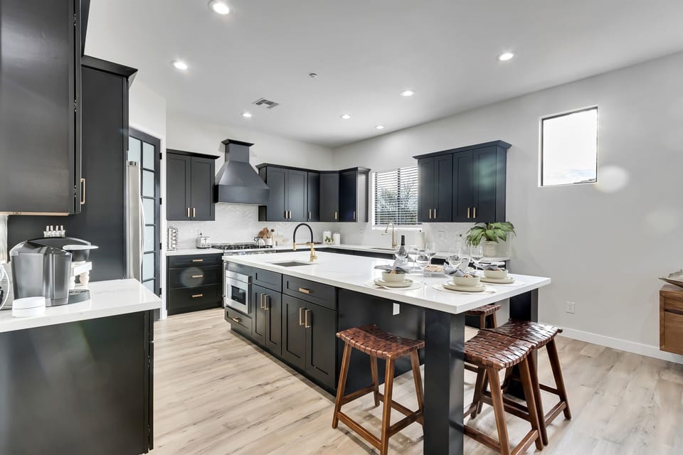 Find everything you need in the gourmet kitchen