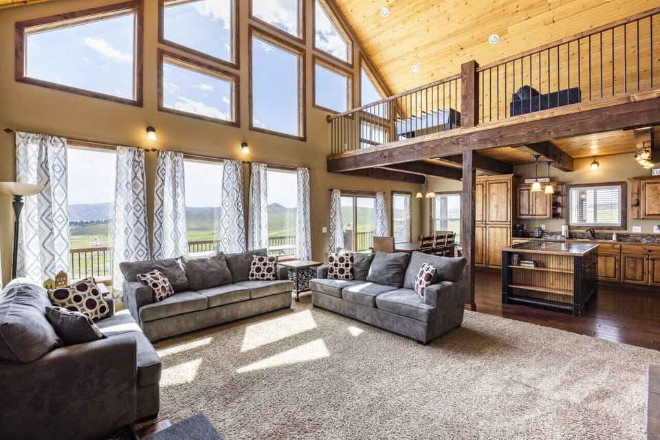 Main Living Room/Kitchen Loft Area