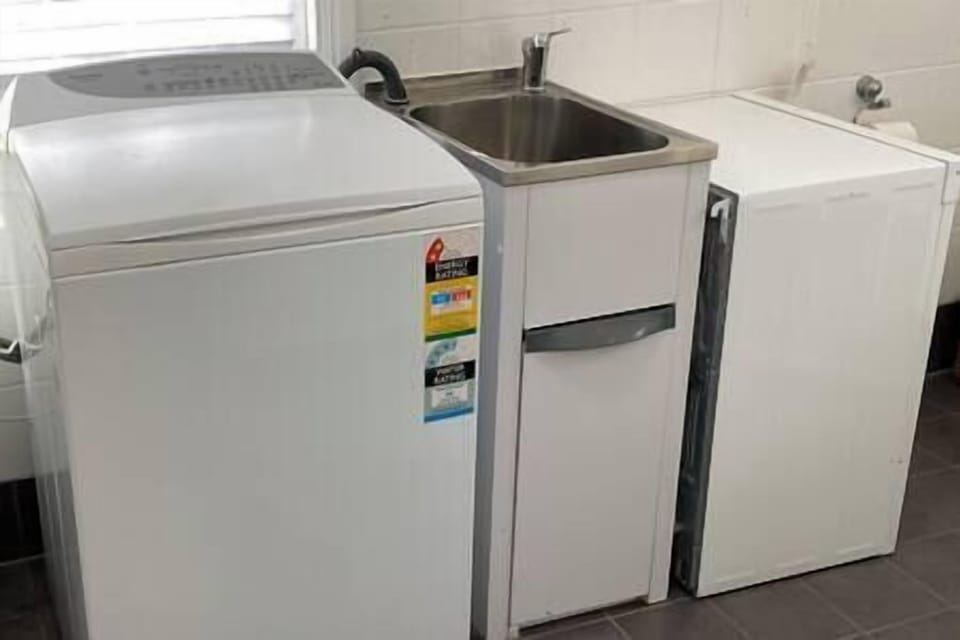 Full size washing machine and dryer