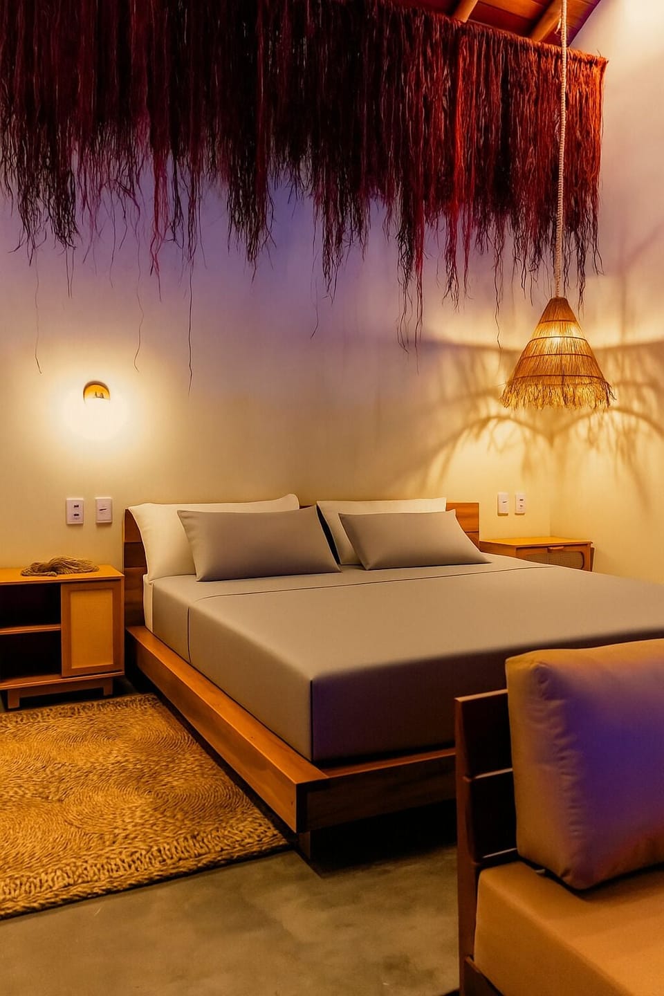 Premium bedding, memory foam beds, minibar, desk