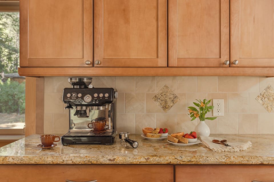Espresso, drip, kureg, French press, pore over, we have it all!