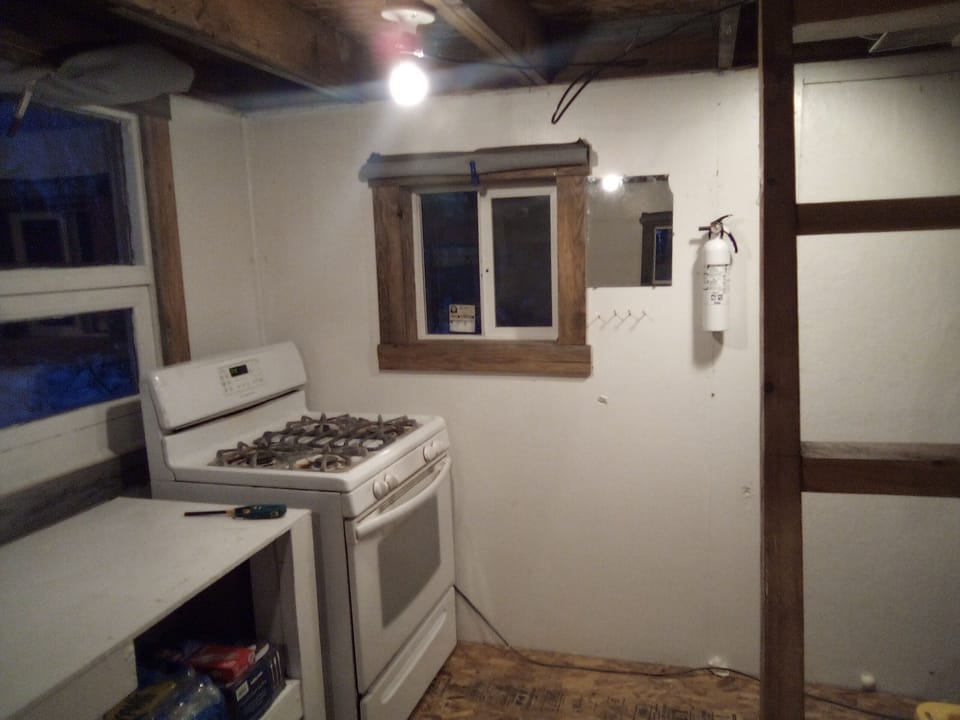 More kitchen views with fire extinguisher 