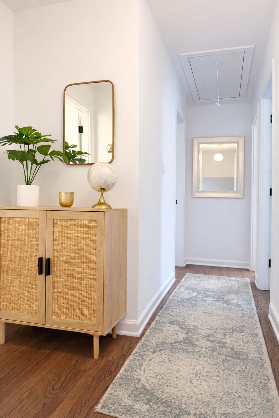 Access 3 Bedrooms from Upper Level Hallway