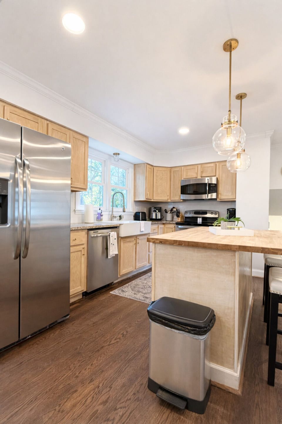Open Kitchen Fully Equipped with All Your Cooking Needs