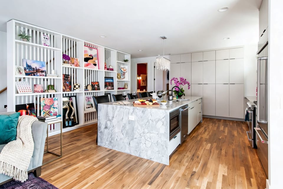 House | 4 bedrooms, desk, high-speed internet