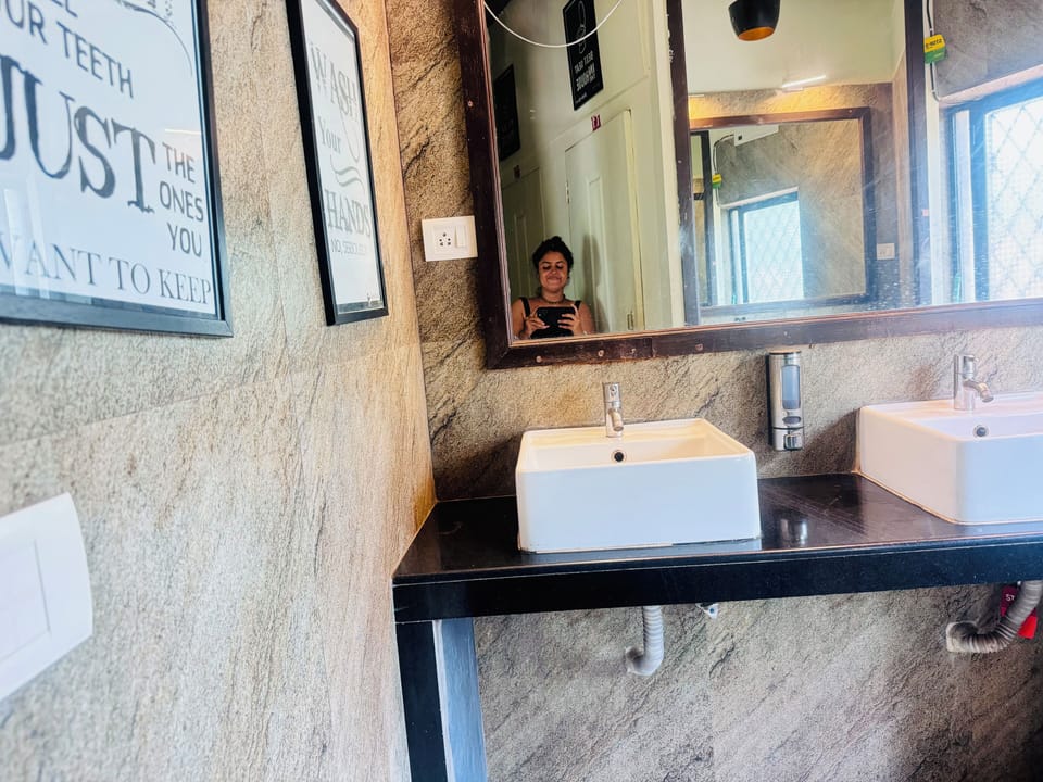 Basic Shared Dormitory | Bathroom | Shower, bidet