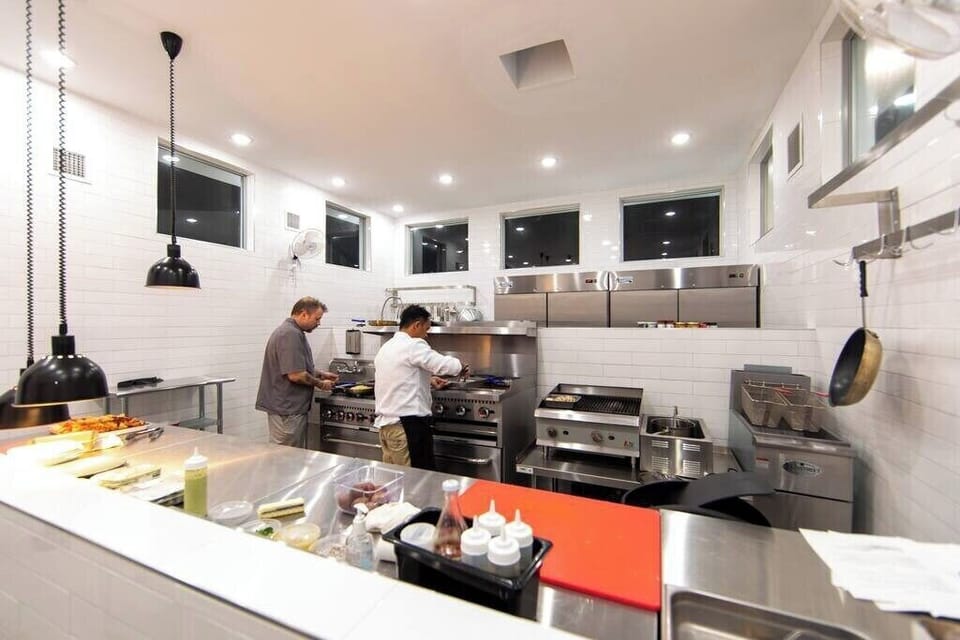 Villa, Multiple Beds, Pool Access, Ocean View (Beach Villa 5) | Private kitchen | Coffee/tea maker