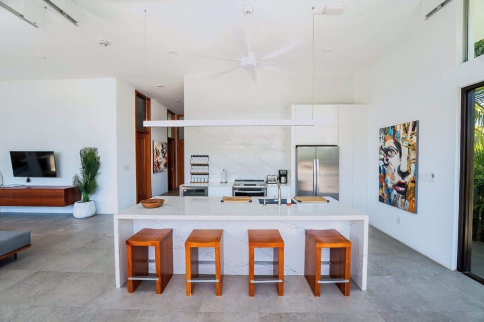 Villa, Multiple Beds, Pool Access, Ocean View (Seaside Villa 10) | Private kitchen | Coffee/tea maker, electric kettle