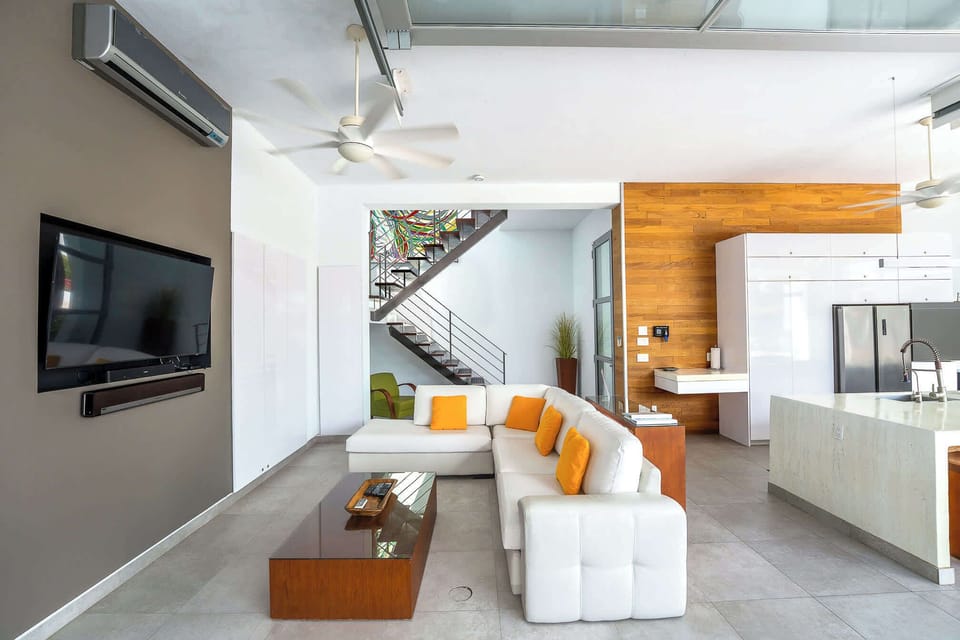 Villa, Multiple Beds, Pool Access, Ocean View (Oceanside Villa 2 ) | Living area