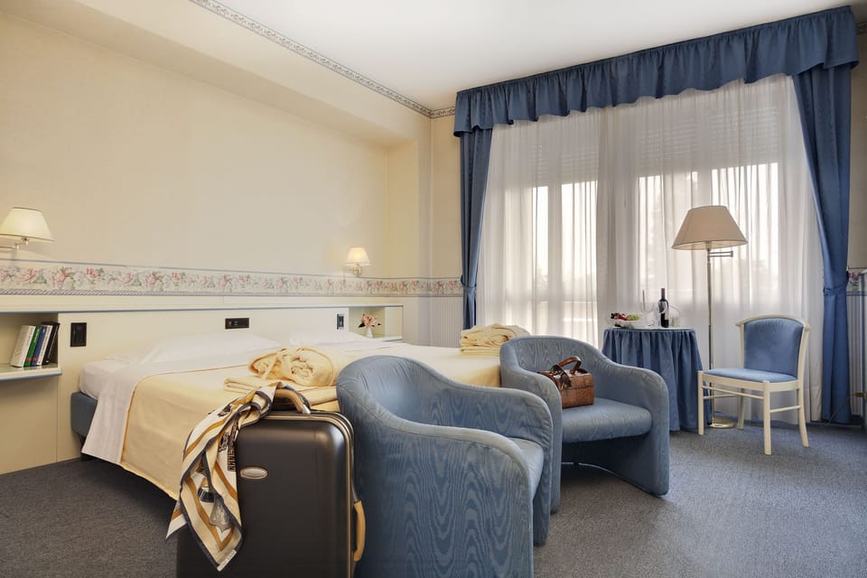 Minibar, in-room safe, desk, blackout drapes