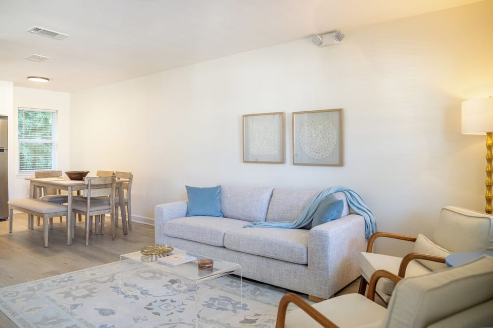 Living Room with Smart TV