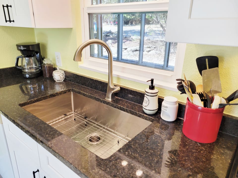 You should find everything you need in the fully stocked kitchen!