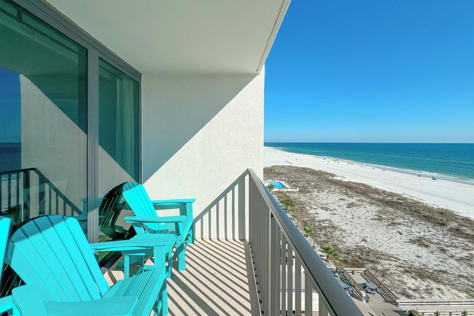 Private balcony