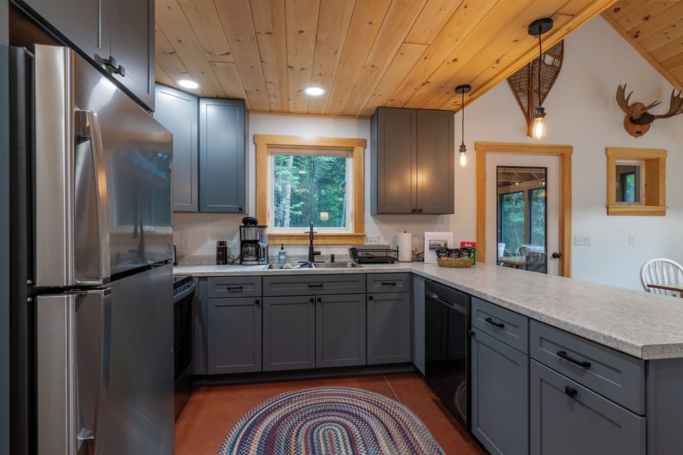 Fully stocked kitchen