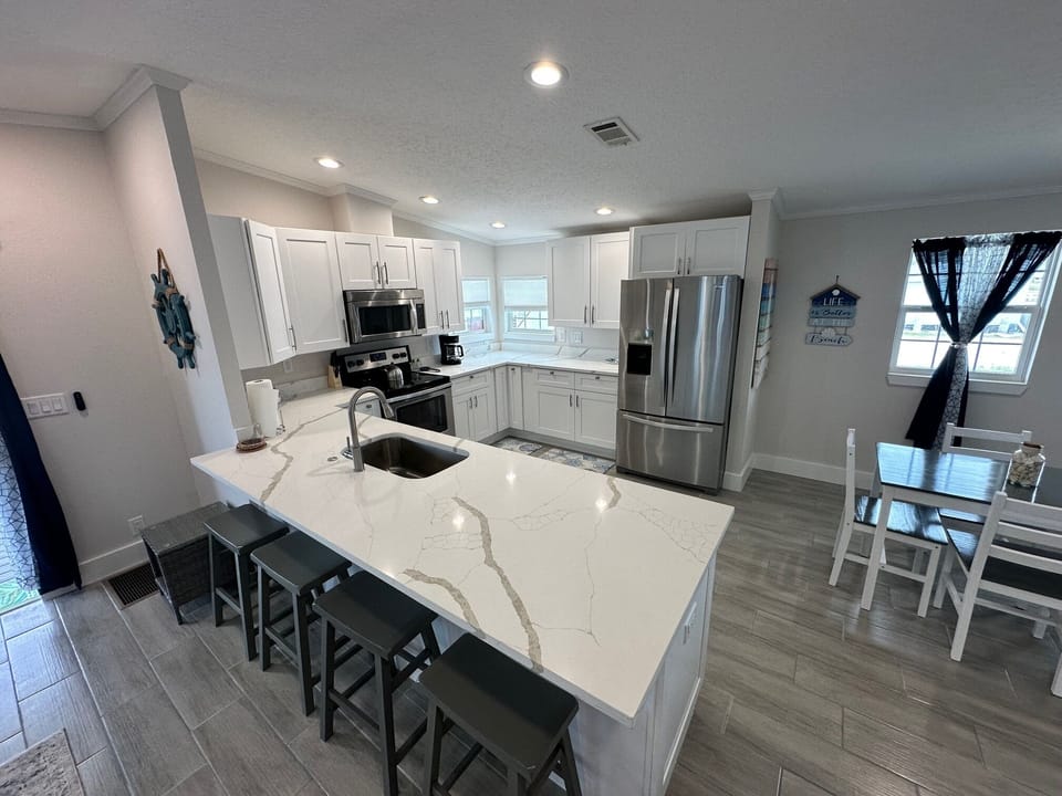 Huge kitchen open to great room
