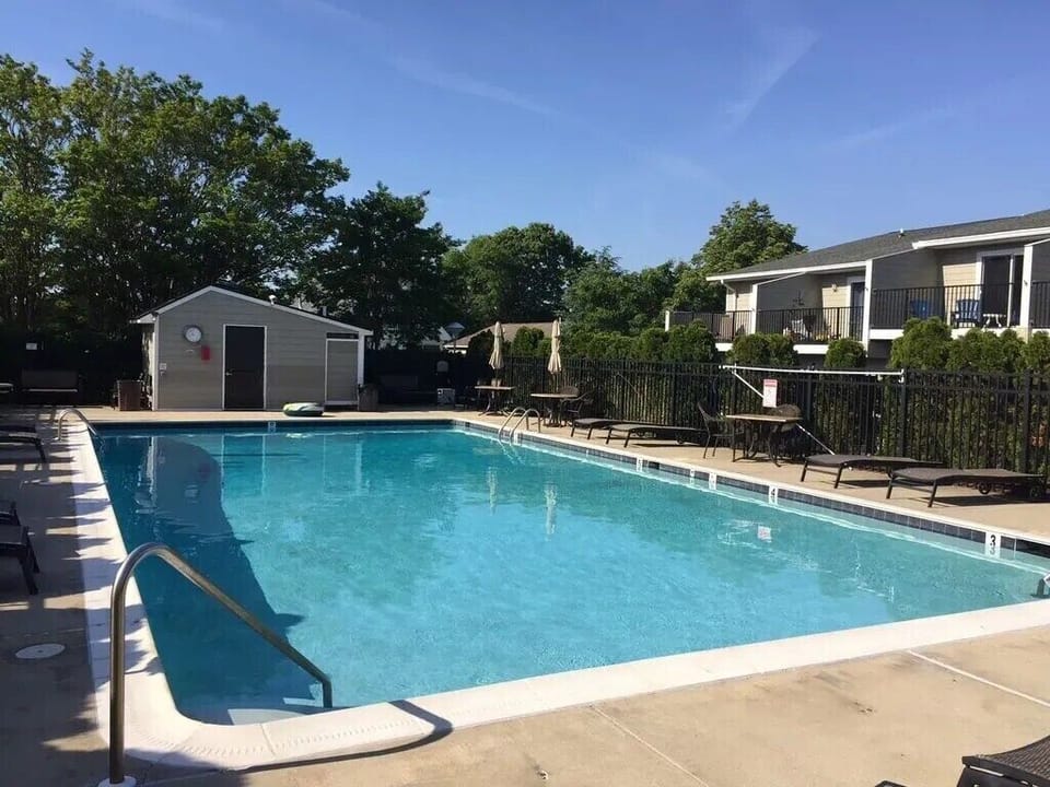 Community saltwater pool! 3-4 minute walk from condo.