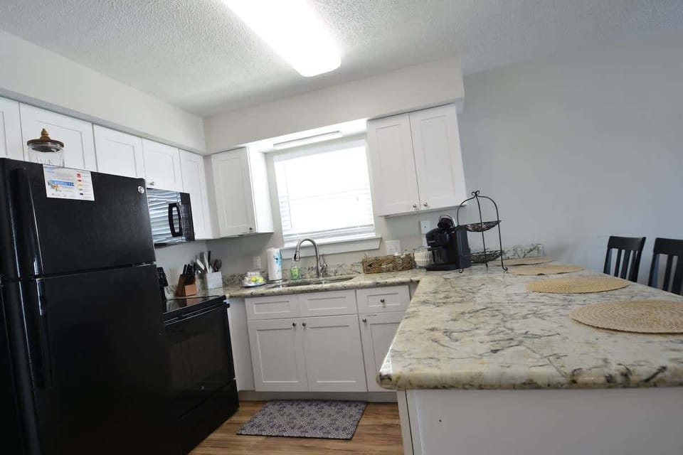 West side kitchen area