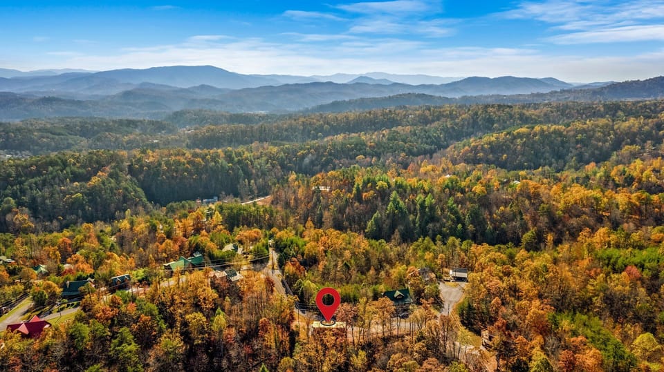 While there are nearby cabins, our property feels very private and secluded.