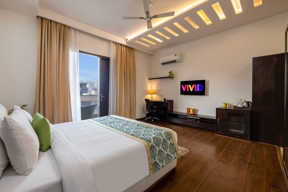 Deluxe Room with Free WiFi | Premium bedding, free WiFi, bed sheets