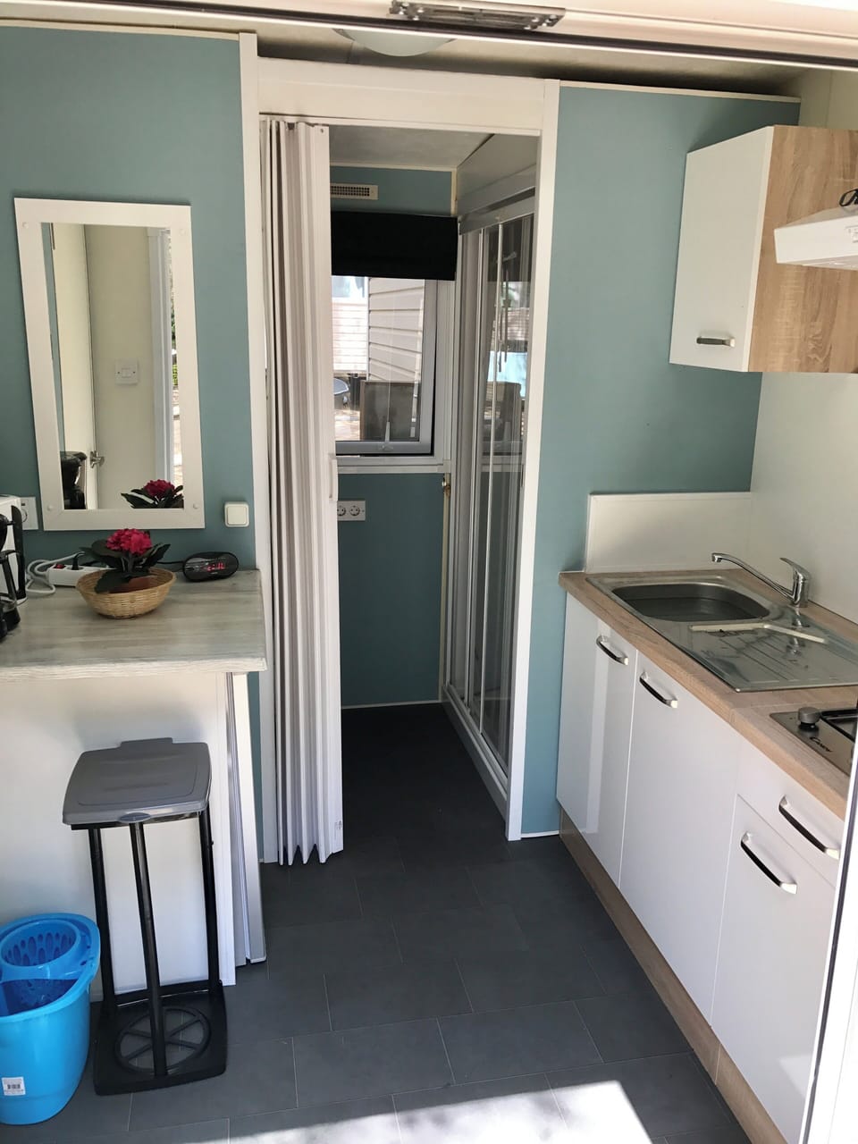 Mobile Home, 2 Bedrooms, Balcony, Garden View | Interior