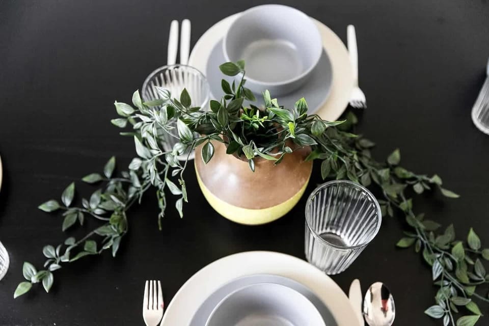 Tastefully furnished.