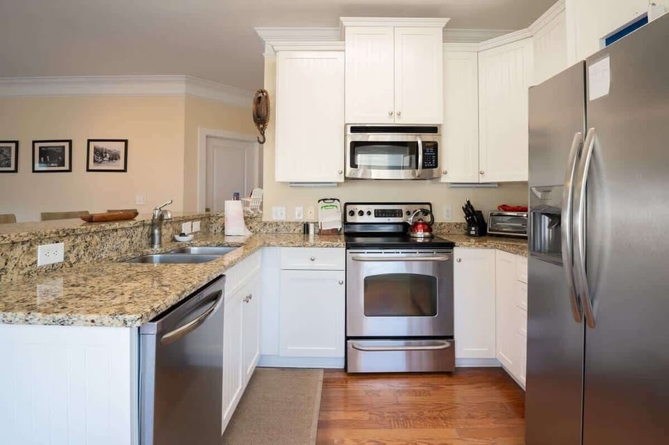 Kitchen with Granite Countertops