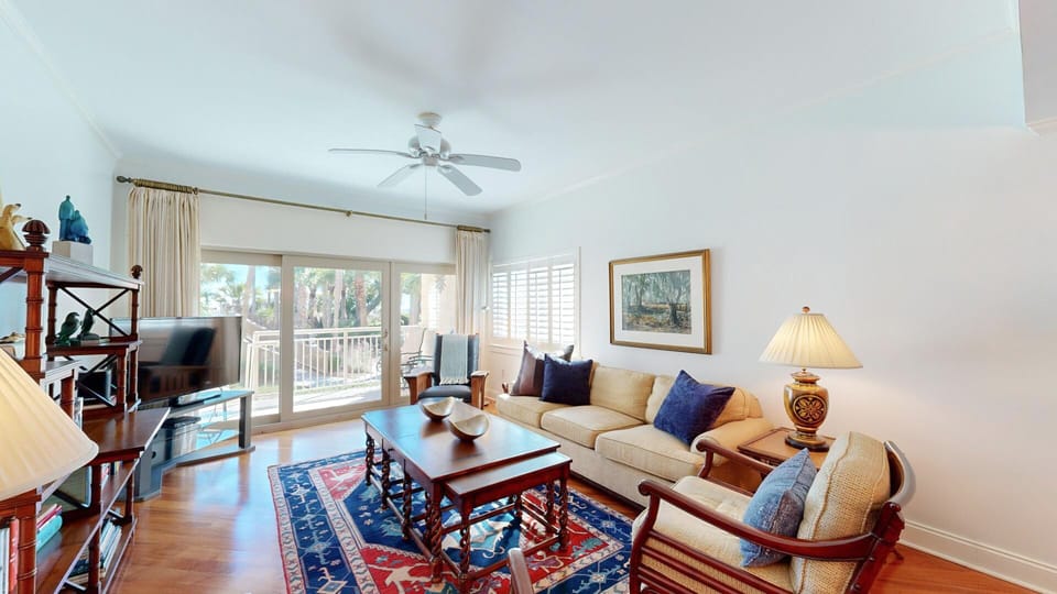 Living Room with Access to Private Balcony