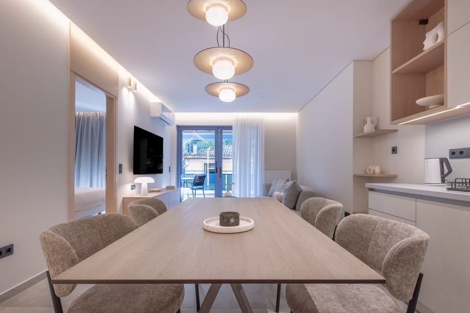 Luxury Apartment, City View | 1 bedroom, in-room safe, blackout drapes, iron/ironing board