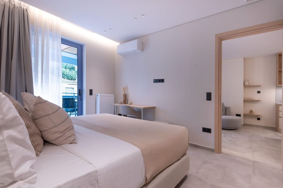 Luxury Apartment, City View | 1 bedroom, in-room safe, blackout drapes, iron/ironing board