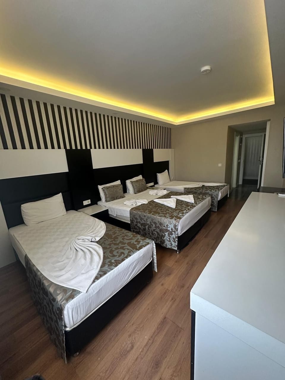 Basic Triple Room | In-room safe, desk, laptop workspace, soundproofing