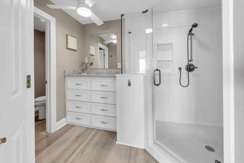Master bathroom