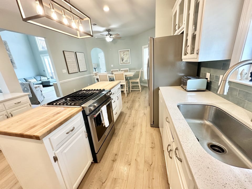 Remodeled kitchen 