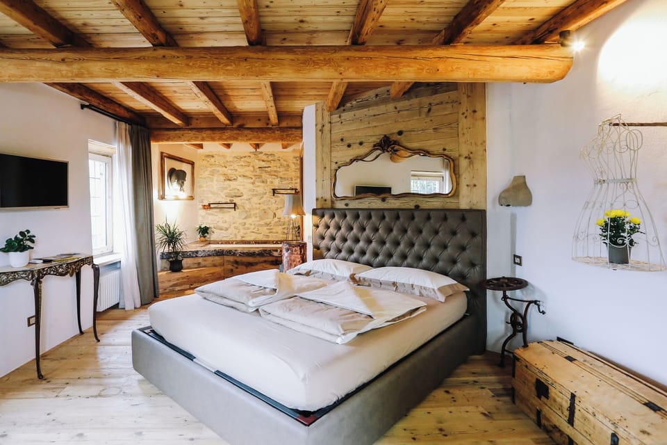 Luxury Double Room, Balcony, Pool View | Blackout drapes, soundproofing, iron/ironing board, free WiFi