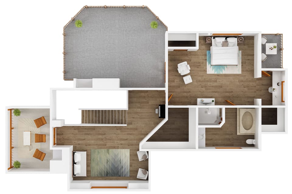 Upstairs Floorplan