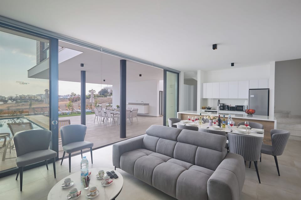 Living Room and dining area