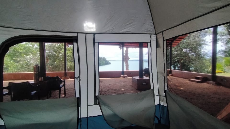 Basic Tent, Lake View | 1 bedroom, bed sheets