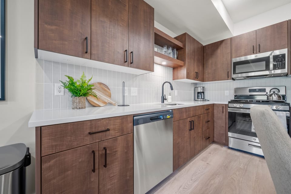 Not to worry, we have a dishwasher for quick clean-up.