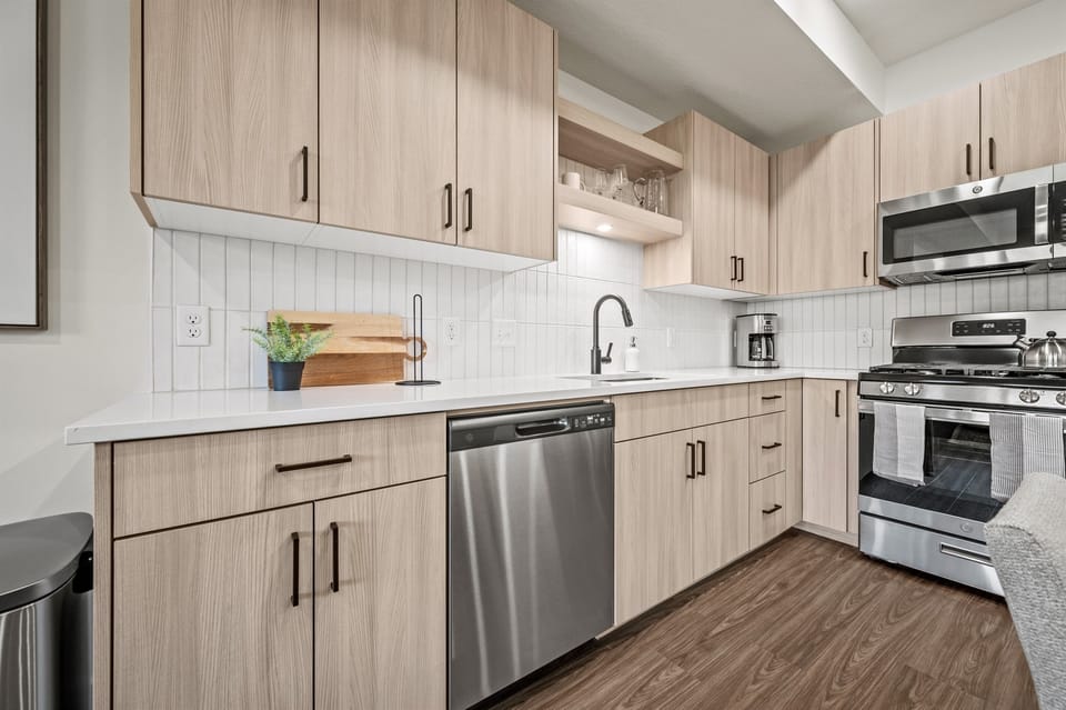 Not to worry, we have a dishwasher for quick clean-up.