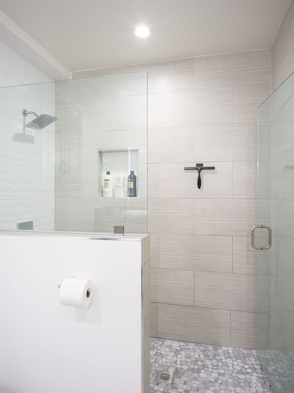 Master shower ensuite bathroom