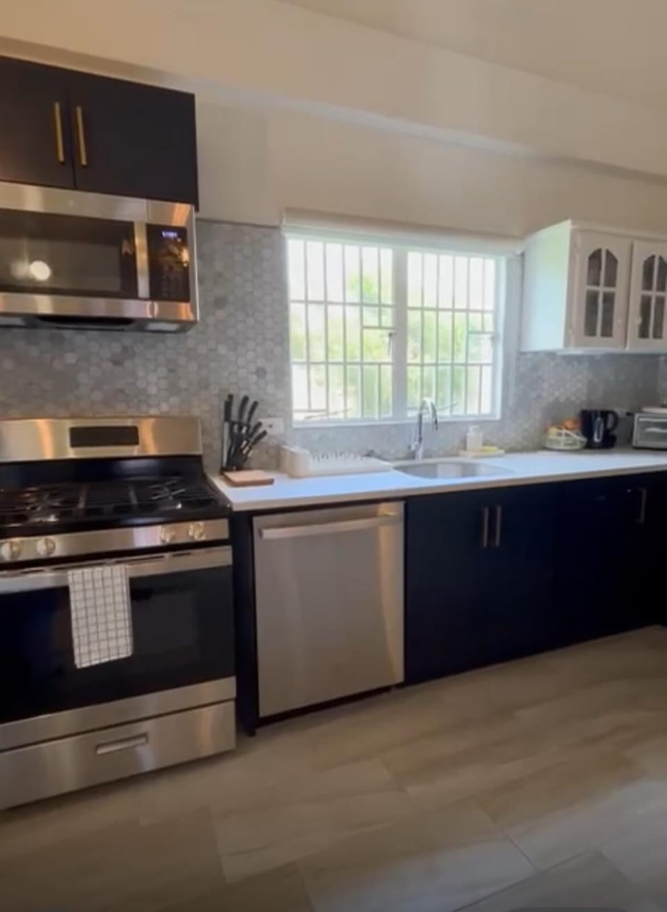 Stainless GE appliances