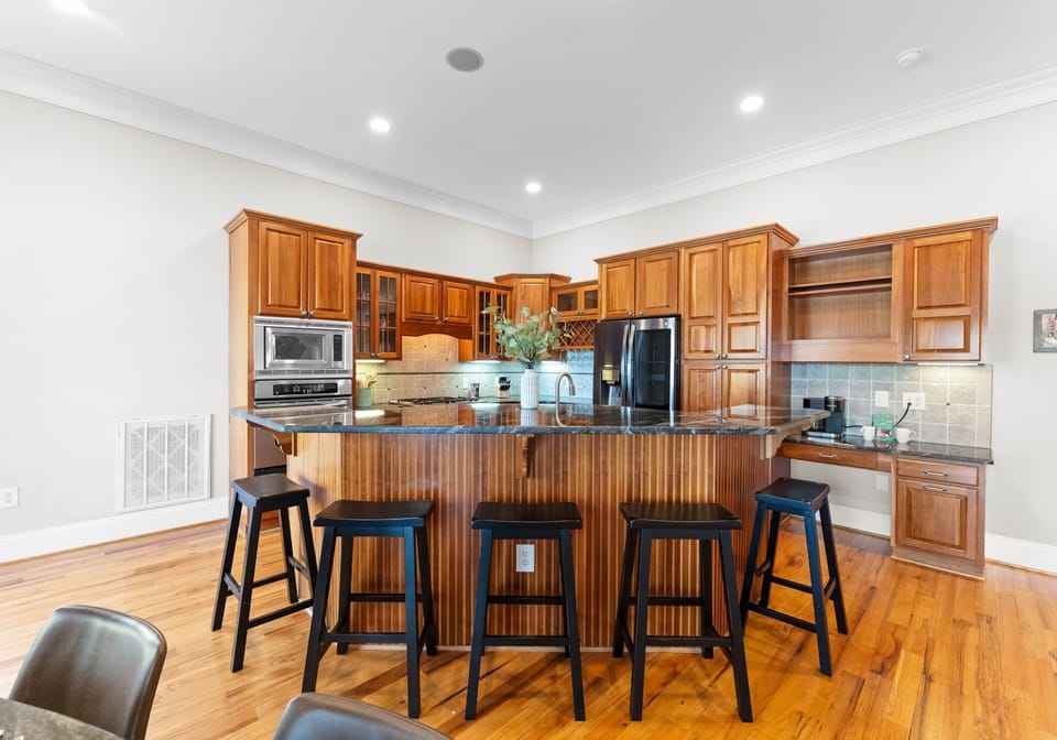 Fully stocked kitchen to prep all your group needs. 