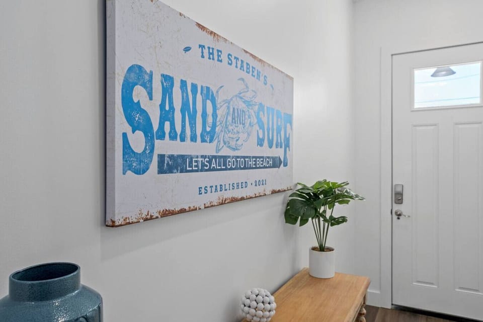A home filled with beach decor, offering coastal charm in every room!