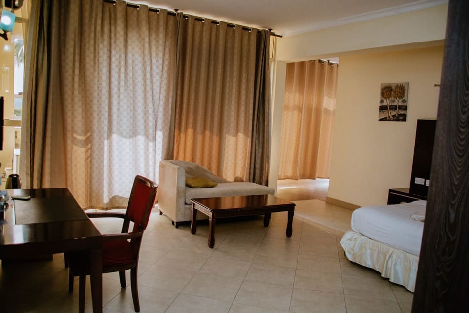 Deluxe Double or Twin Room, Balcony, Garden View | Desk, laptop workspace, free WiFi
