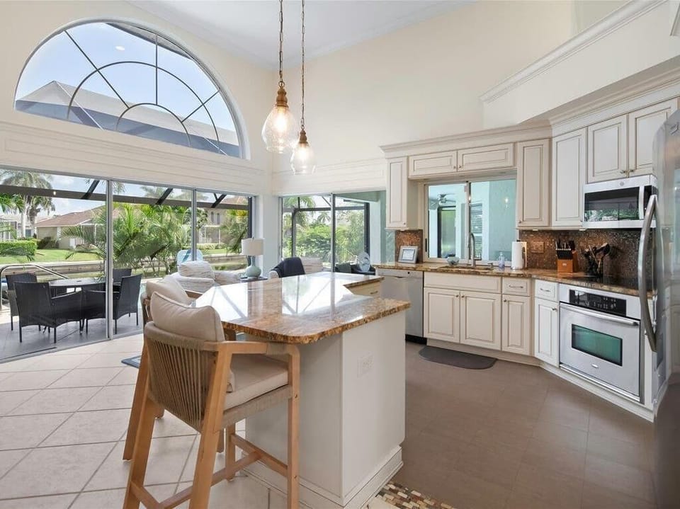 Updated Kitchen with Breakfast Bar