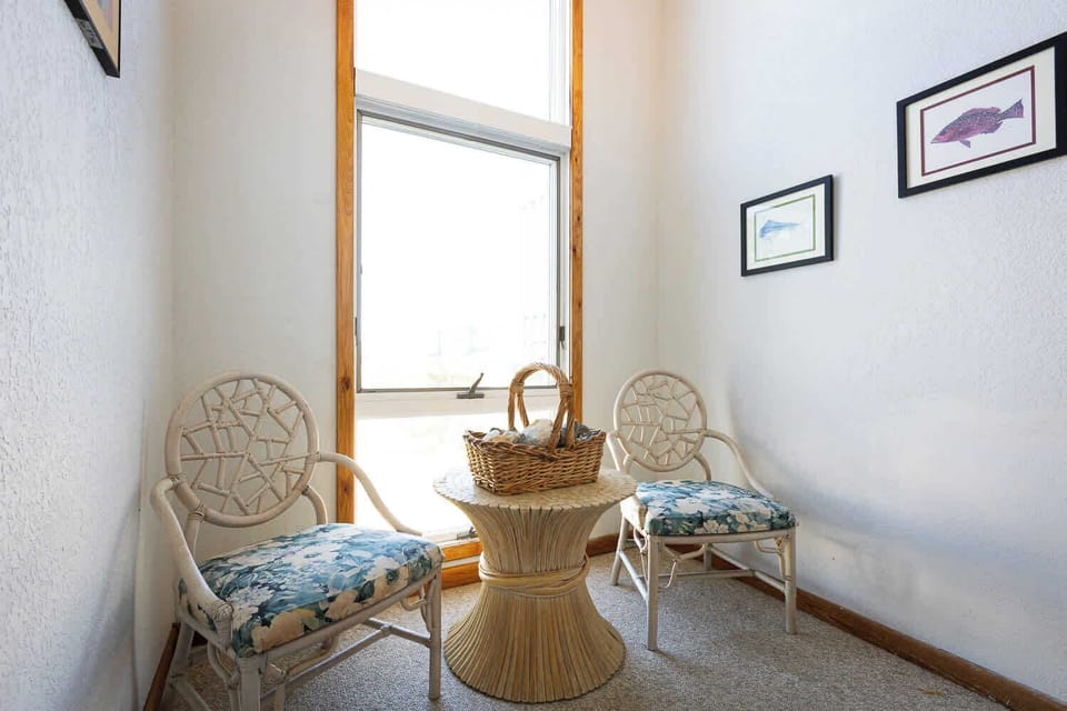 Top level seating area