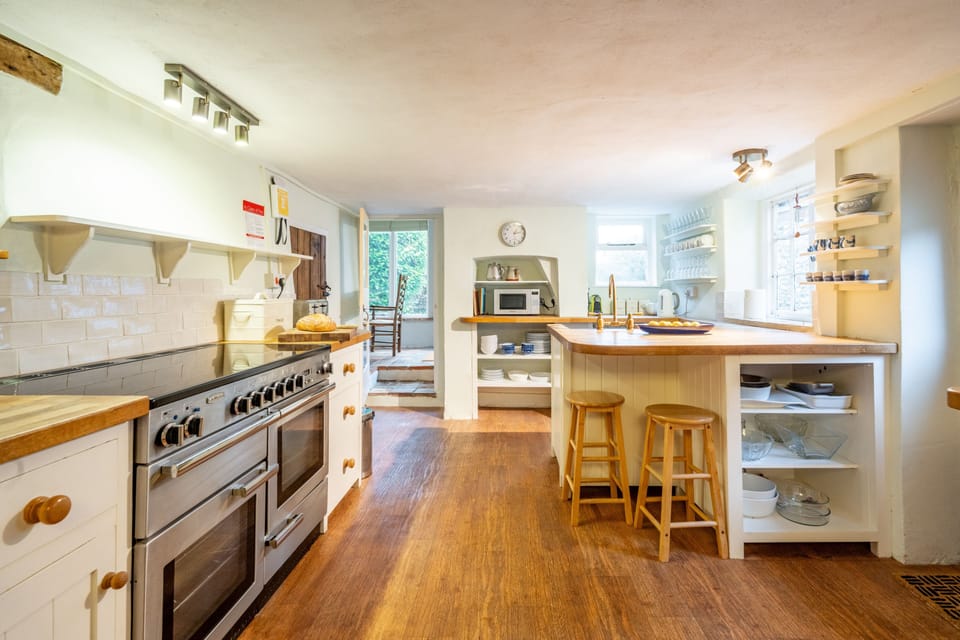 Ground floor: A spacious, well planned kitchen