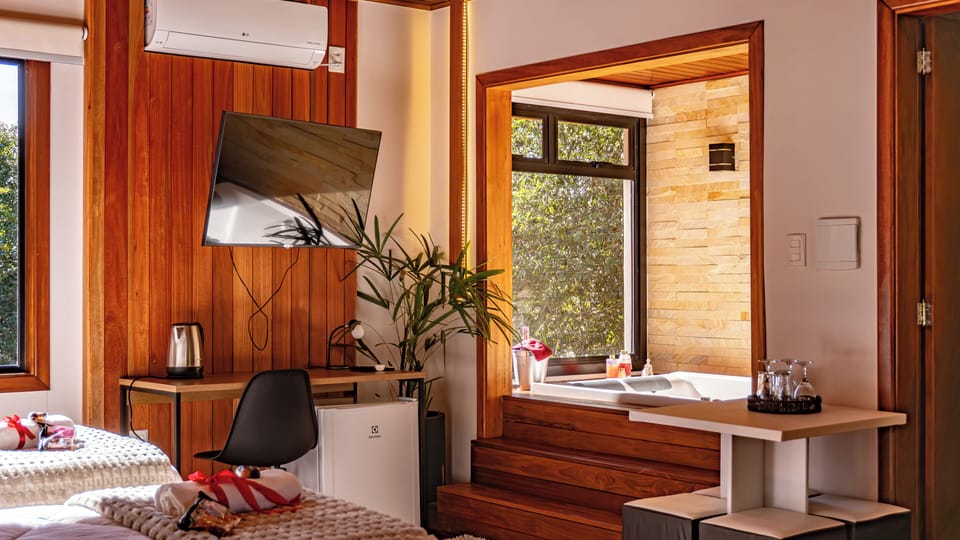Premium Double Room, Multiple Beds, Terrace, Garden View | Premium bedding, minibar, individually decorated, desk